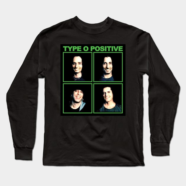 Type O Negative x Positive Long Sleeve T-Shirt by muckychris